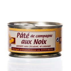 Pâté de campagne aux noix 130g "Pélérin des saveurs"