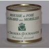 Mousse de foie gras de canard aux Morilles 100g "Drosera"
