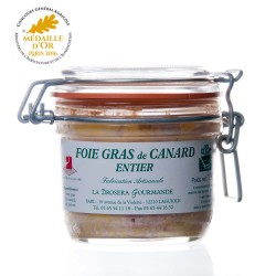 Foie gras de canard entier 190g  "drosera"