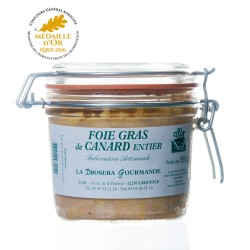 Foie gras de canard entier 350g "drosera"