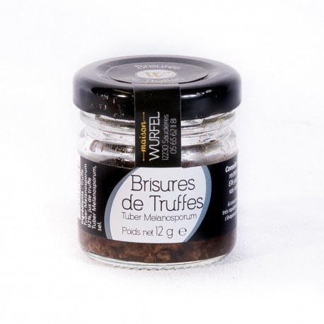 Truffes noires du Périgord Brisures 1ère ébullition - Truffe & produits  truffés - Acheter sur Le Pressoir des Gourmands