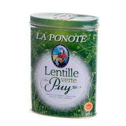 Lentilles du Puy boîte fer 500g