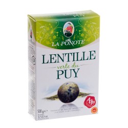 Lentilles du Puy étuis 500g