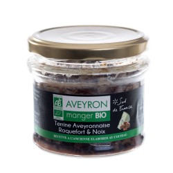 Terrine Aveyronnaise au Roquefort et Noix Bio Larzac 160g "Papillon"