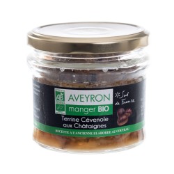 Verrine de châtaigne Bio Larzac 160g "Papillon"