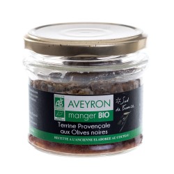 Terrine provençale aux olives de Provence Bio Larzac 160g "Papillon"