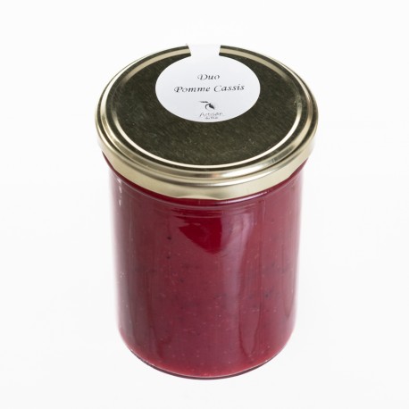 Compote pomme cassis 400g