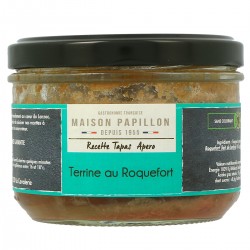 Verrine au roquefort 160g "papillon"