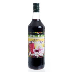 Sirop de myrtille "Pagès" 70cl