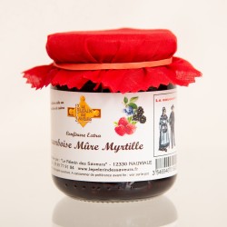 La bougnate - confiture 250g (Framboise/Mure/Myrtille)