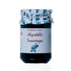 Confiture de myrtille sauvage 370 g