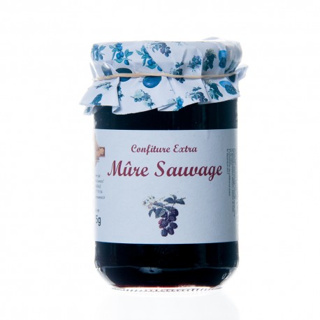 Confiture de mûre sauvage 370 g