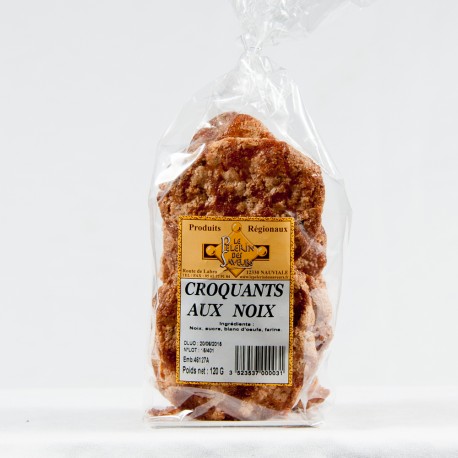 Croquants aux noix 120g