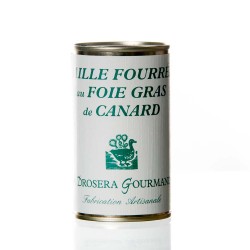 Caille fourrée au foie gras de canard 190g "drosera"