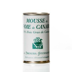 Mousse de foie gras de canard 50% 200g "drosera"