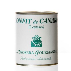 Confit de canard 2 cuisses "Drosera"