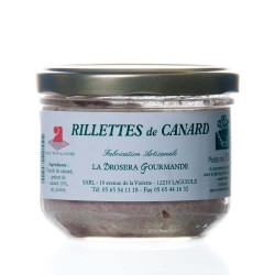 Rillette de canard 180g "drosera"