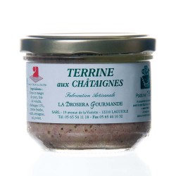 Terrine aux châtaignes 180g  "Drosera"