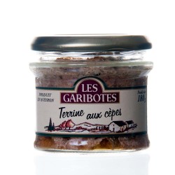 Terrine aux cèpes à l'Aveyronnaise 180g "garibotes"