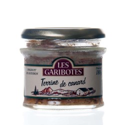 Terrine de canard 180g "garibotes"