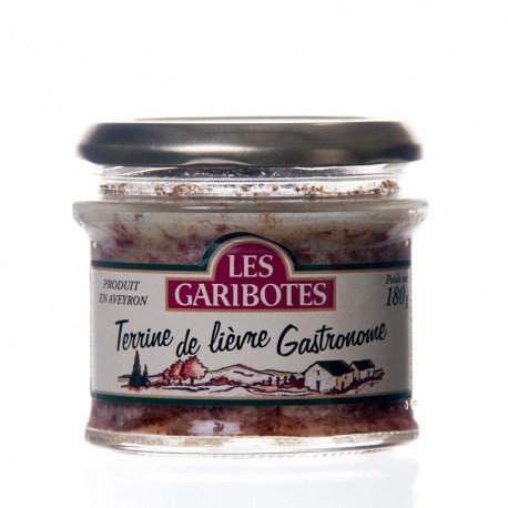 Terrine de lièvre 180g "Garibotes"