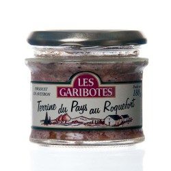 Terrine du pays au roquefort 180g "garibotes"