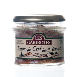 Terrine de cerf haut terroir 180g "garibotes"