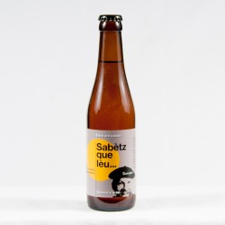 Bière "sabètz que lèu" Blonde 33cl