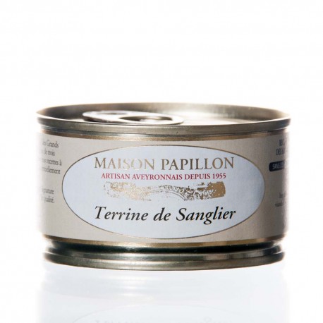 Paté de sanglier 130g "maison papillon"