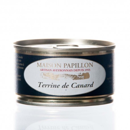 Pâté de canard 130g "maison papillon"